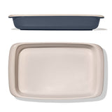 3 Qt Rectangular Stoneware Baking Dish N9