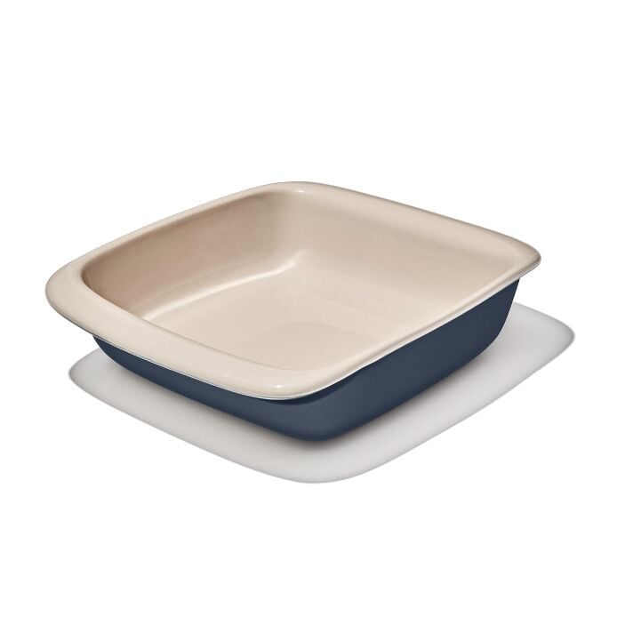 2 Qt Square Stoneware Baking Dish S9