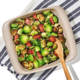 2 Qt Square Stoneware Baking Dish S9