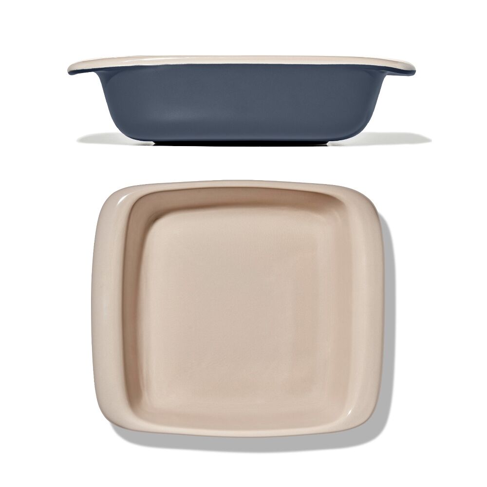 2 Qt Square Stoneware Baking Dish S9