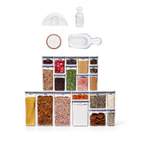 POP 4-Piece Baking Set & 20-Piece POP Container Set Bundle R4