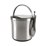 Steel Ice Bucket & Tong Set G9
