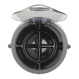 Steel Ice Bucket & Tong Set G9