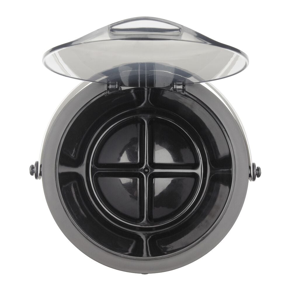 Steel Ice Bucket & Tong Set G9
