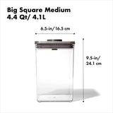 POP Container - Big Square Medium (4.4 Qt/4.2 L) T9