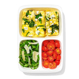 Prep & Go 4.1-Cup Divided Container - Ocean Blue W5