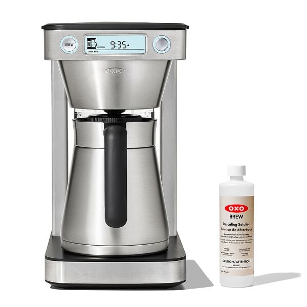 12-Cup Coffee Maker with Podless Single-Serve Function & Descaling Solution Bundle H8