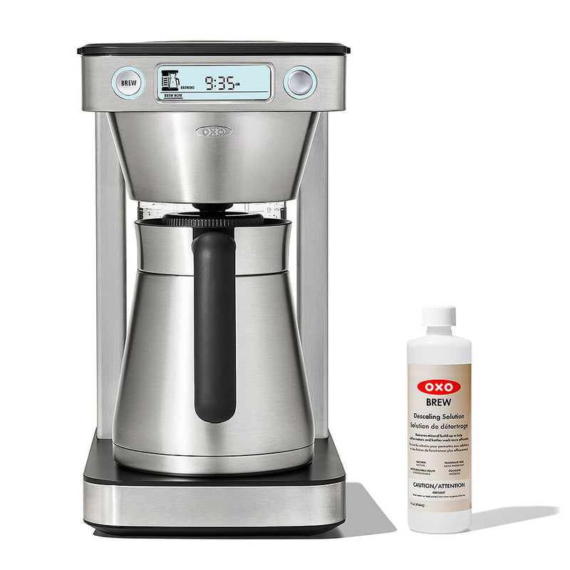 12-Cup Coffee Maker with Podless Single-Serve Function & Descaling Solution Bundle H8