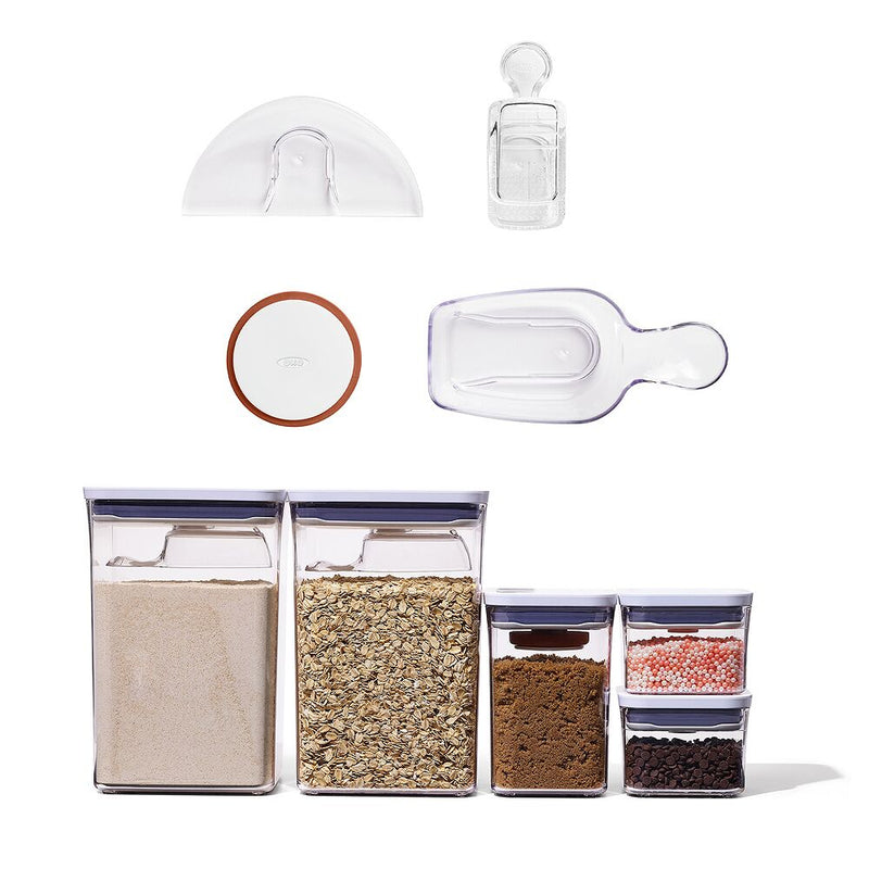 8-Piece POP Container Baking Set & POP 4-Piece Baking Set Bundle A7