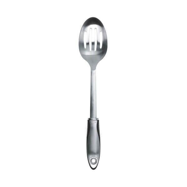 Steel Slotted Spoon N8