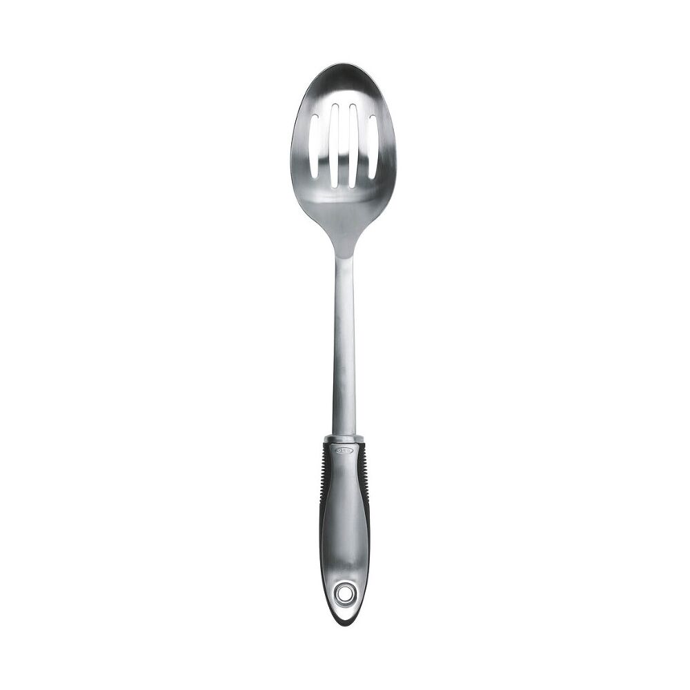 Steel Slotted Spoon N8