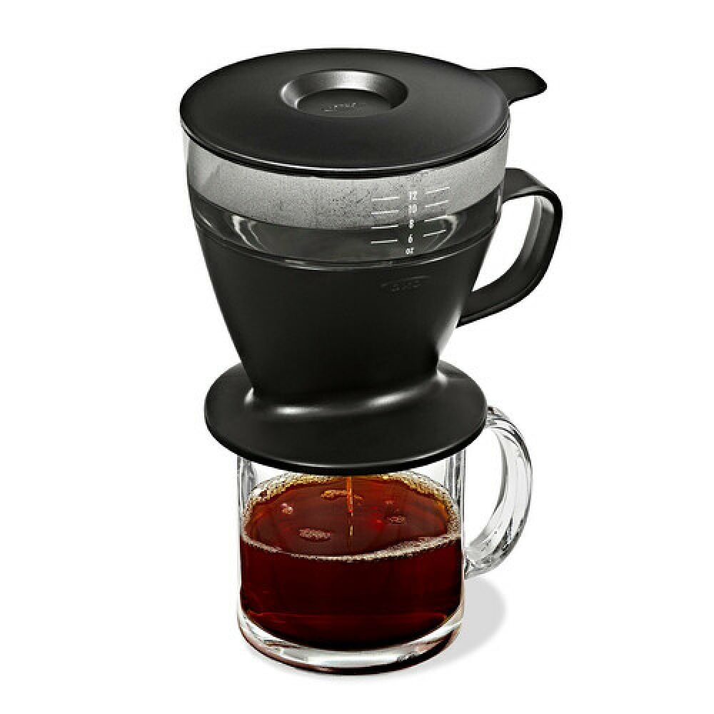 Pour Over Coffee Maker with Water Tank - Matte Black R8