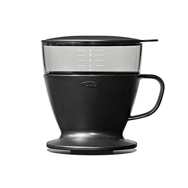 Pour Over Coffee Maker with Water Tank - Matte Black R8