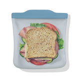 Silicone Reusable Bag  Sandwich (28 oz) - Ocean Blue S3