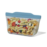 Silicone Reusable Bag  Stand-Up Quart (32 oz) - Ocean Blue T5