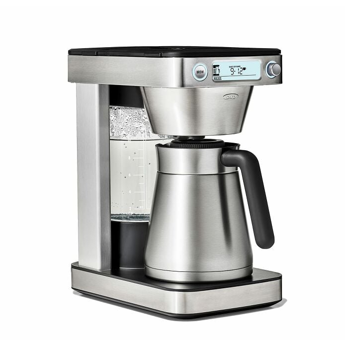 12-Cup Coffee Maker with Podless Single-Serve Function O7