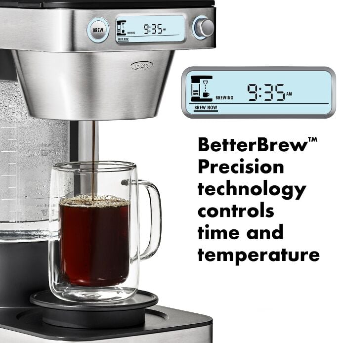 12-Cup Coffee Maker with Podless Single-Serve Function O7