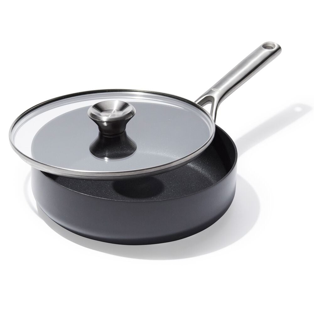 Ceramic Professional Non-Stick 3-Quart Sauté Pan with Lid G3