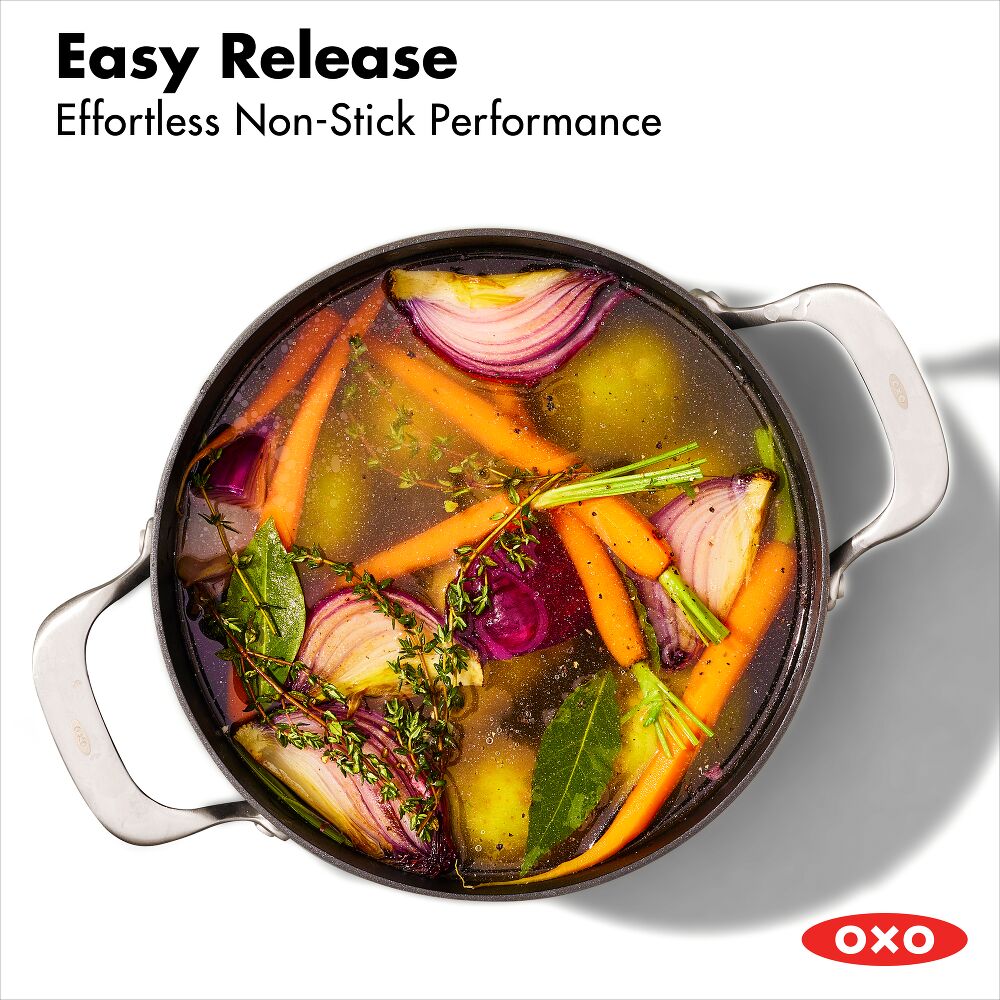 Ceramic Professional Non-Stick 5QT Stock Pot with Lid B2