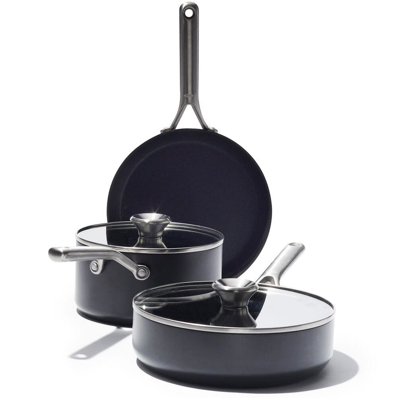 OXO Ceramic Professional Non-Stick 5-Piece Cookware Set W2