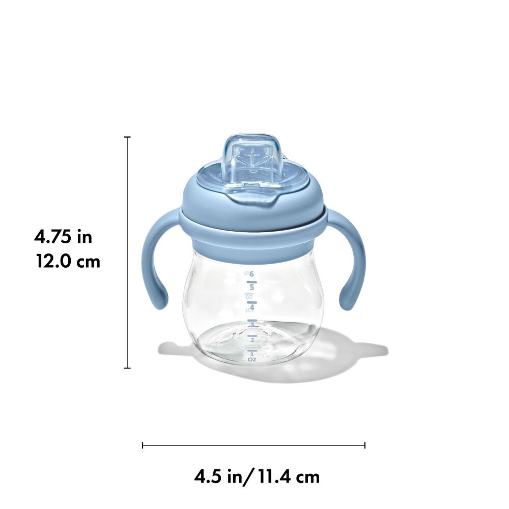 Transitions 6 Oz Soft Spout Sippy Cup with Removable Handles U3