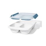 Prep & Go 4.1-Cup Divided Container - Ocean Blue W5