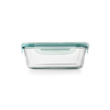 Smart Seal 3.5 Cup Glass Rectangle Container - Teal B2