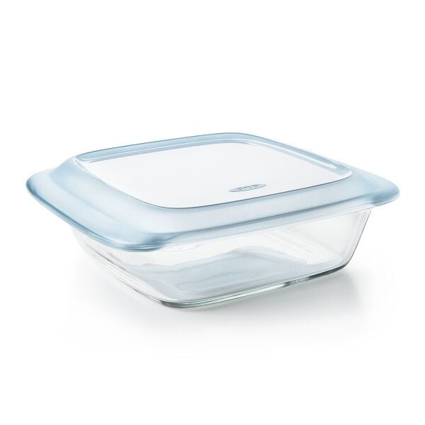 Glass Baking Dish with Lid (2.0 Qt) B4