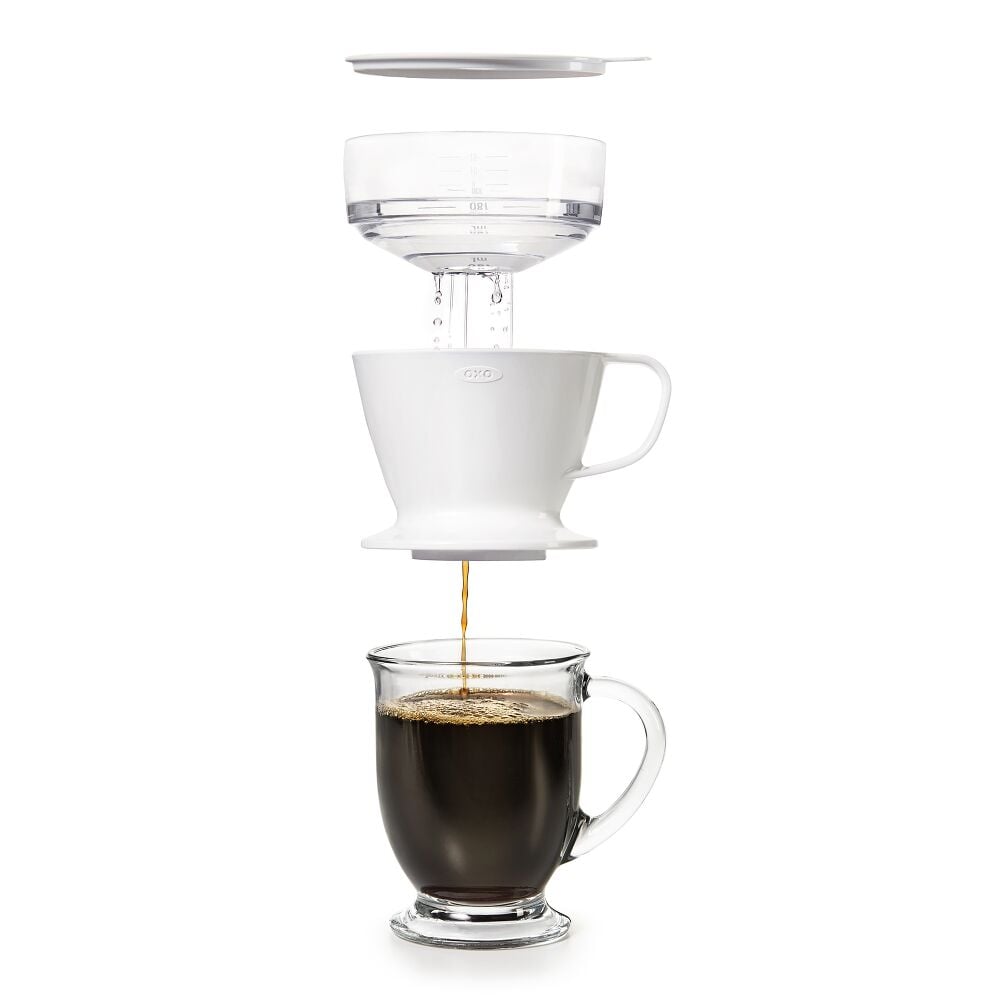 Pour-Over Coffee Maker with Water Tank Z6