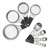 Stainless Steel Measuring Cups and Spoons Set P2