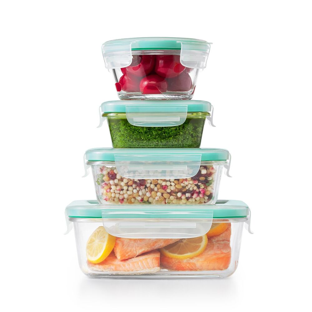 OXO Good Grips 12 Piece Smart Seal Glass Container Set O7