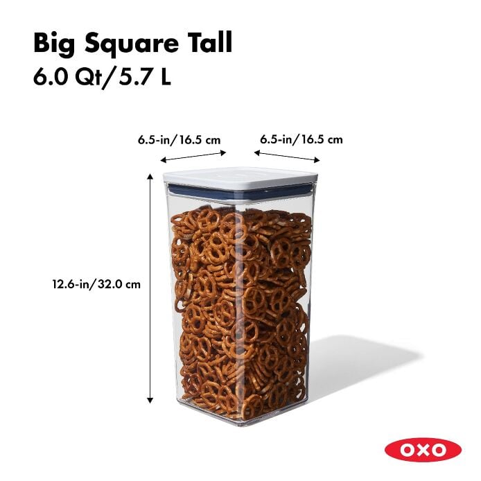 POP Container - Big Square Tall (6.0 Qt.) V2