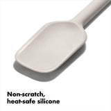 Silicone Spoon Spatula - Oat D7