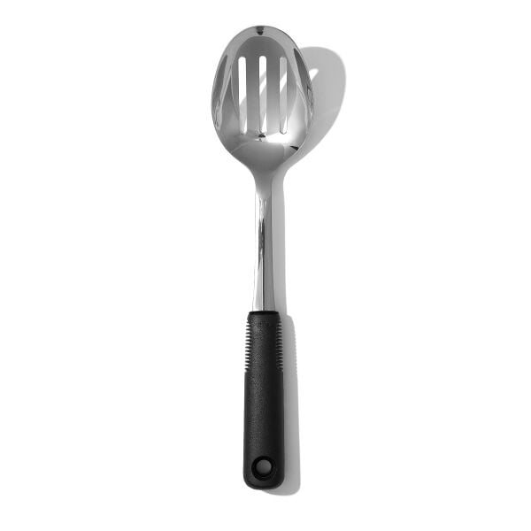 Stainless Steel Slotted Spoon E5