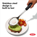 Stainless Steel Slotted Spoon E5