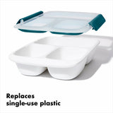 Prep & Go 4.1-Cup Divided Container S6