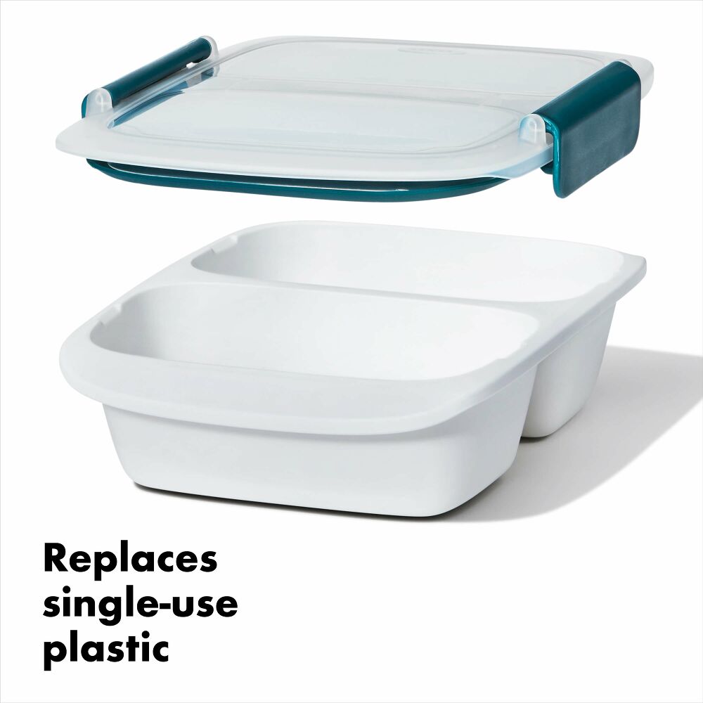 Prep & Go 2-Cup Divided Container A8