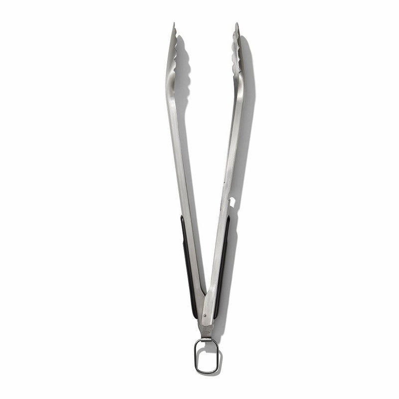 Grilling Tongs with Built-In Bottle Opener D6