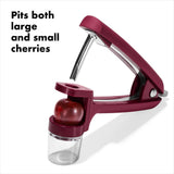 OXO Good Grips Cherry & Olive Pitter - Beet F2