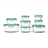 16 Piece Glass Smart Seal Everyday Container Set J6