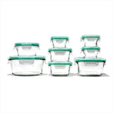 16 Piece Glass Smart Seal Everyday Container Set J6