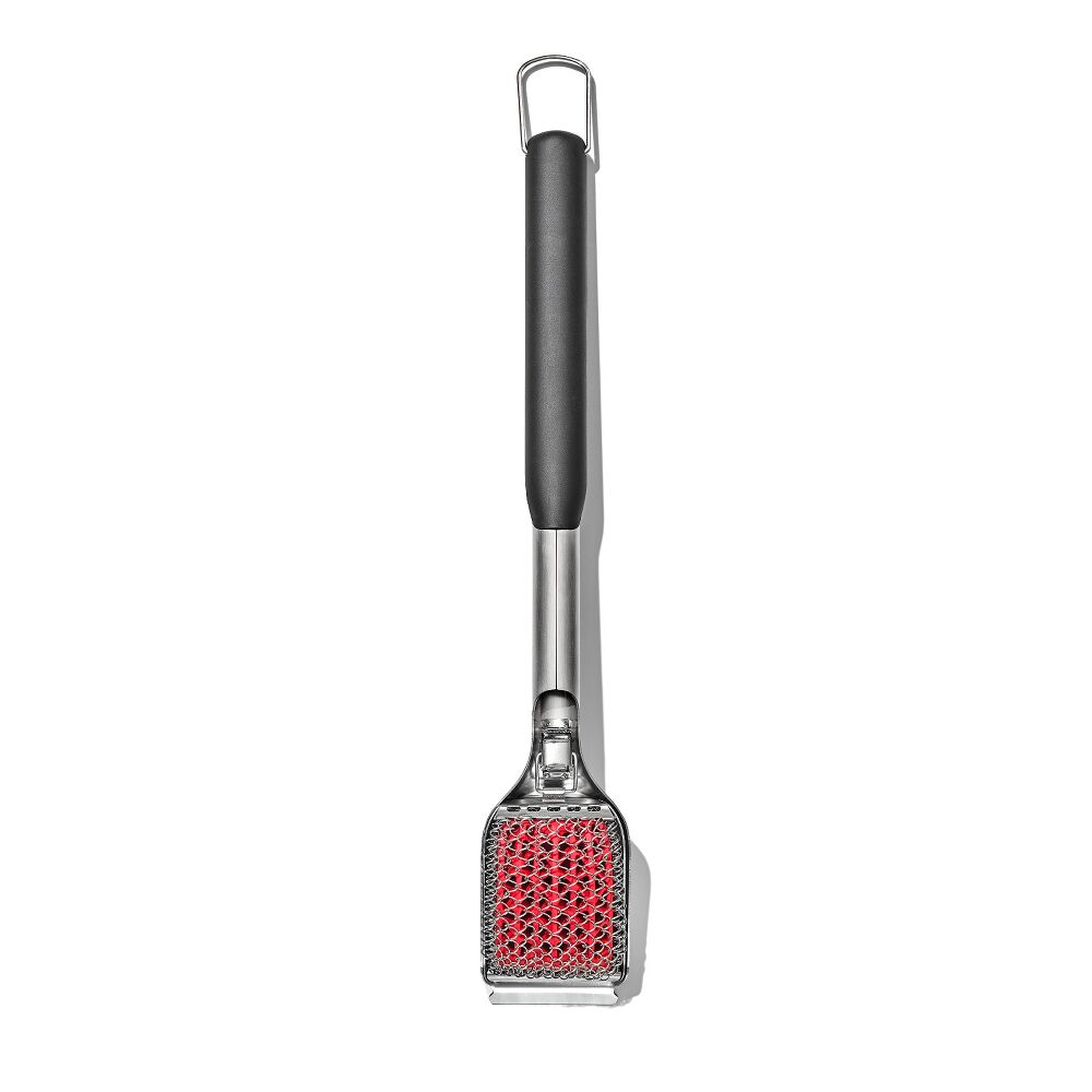 Coiled Grill Brush With Replaceable Head L9