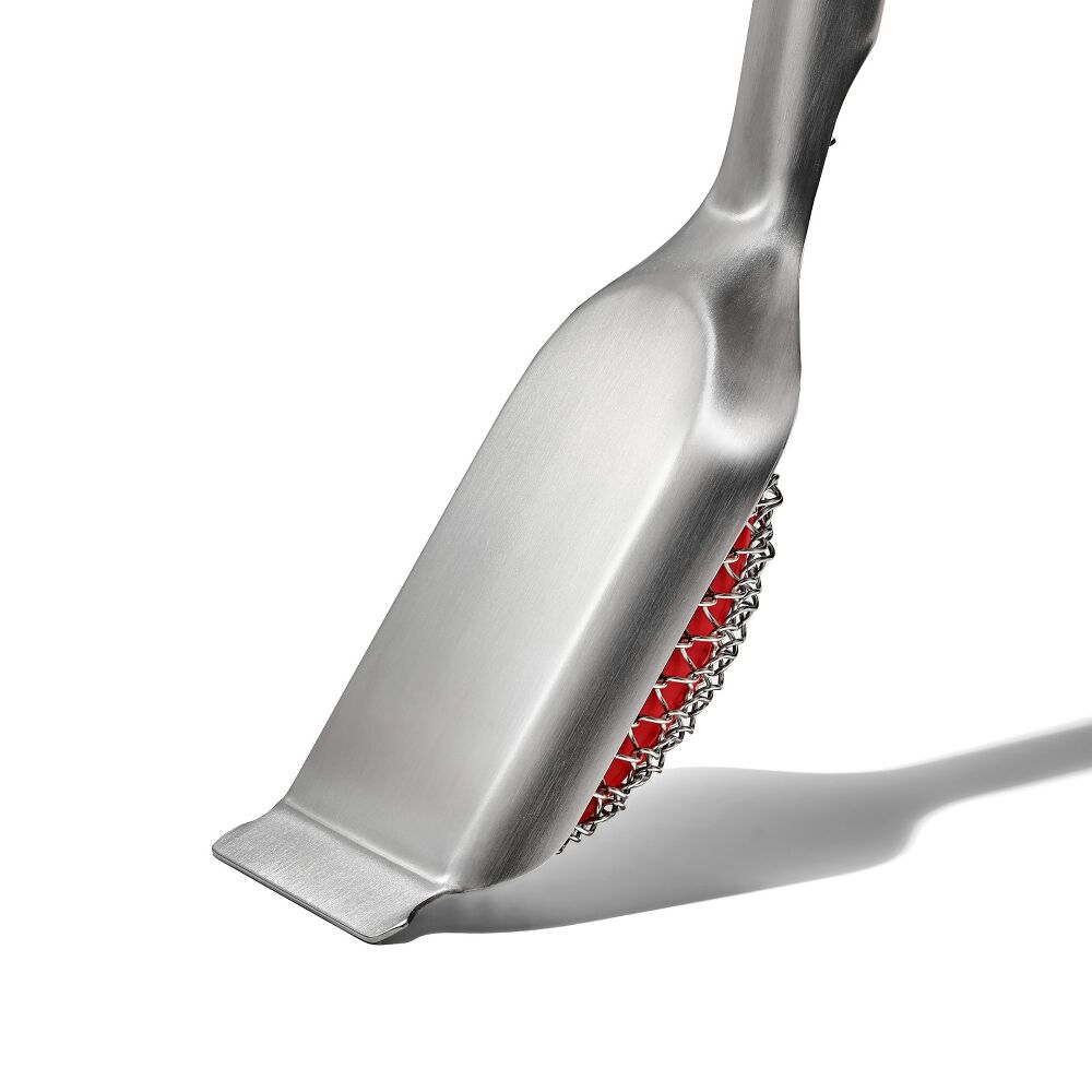 Coiled Grill Brush With Replaceable Head L9