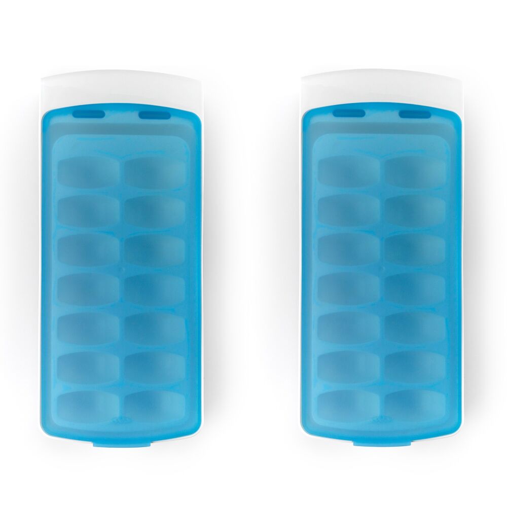 No-Spill Ice Cube Tray - 2 Pack I2