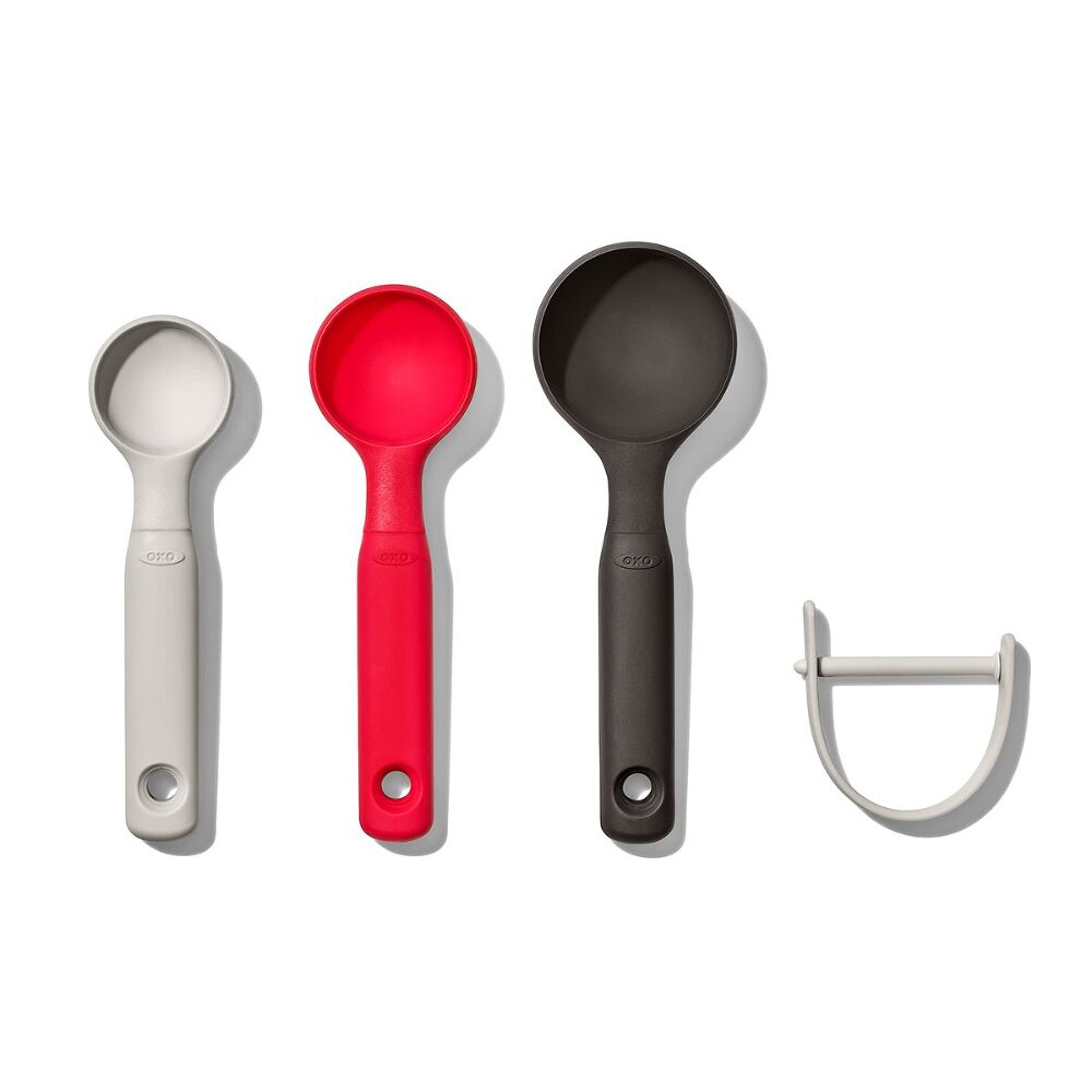 3-Piece Silicone Cookie Scoop Set J5