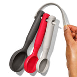 3-Piece Silicone Cookie Scoop Set J5