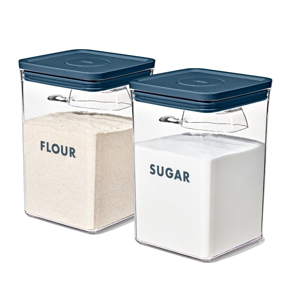 8-Piece Prelabeled Baking POP Container Set O5