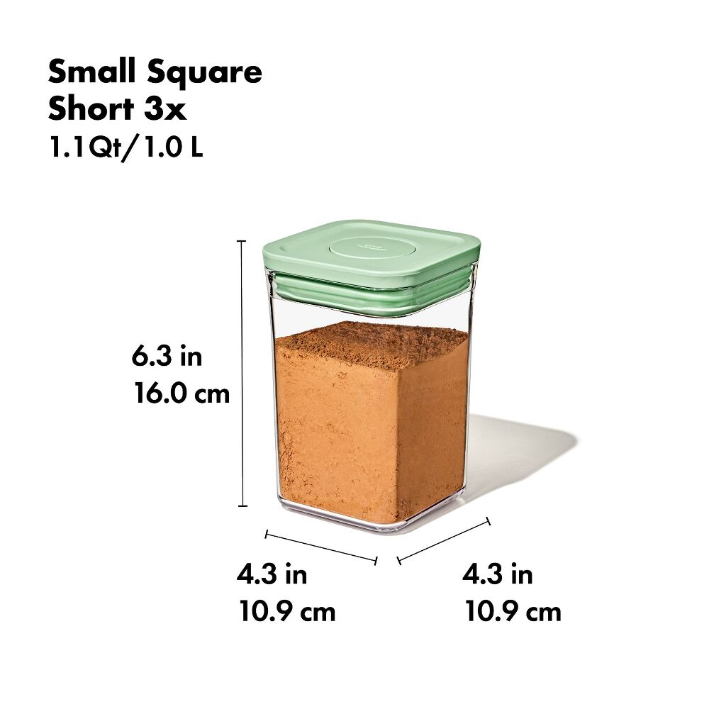 3-Piece POP Container Set with Mini Scoops O6