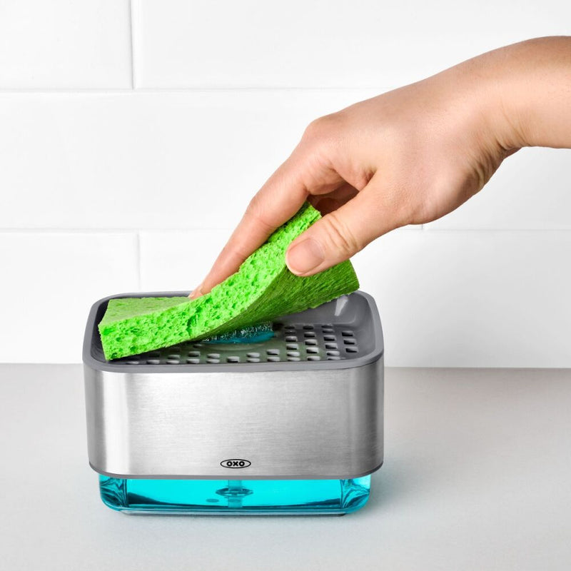 Soap Dispensing Sponge Holder G7