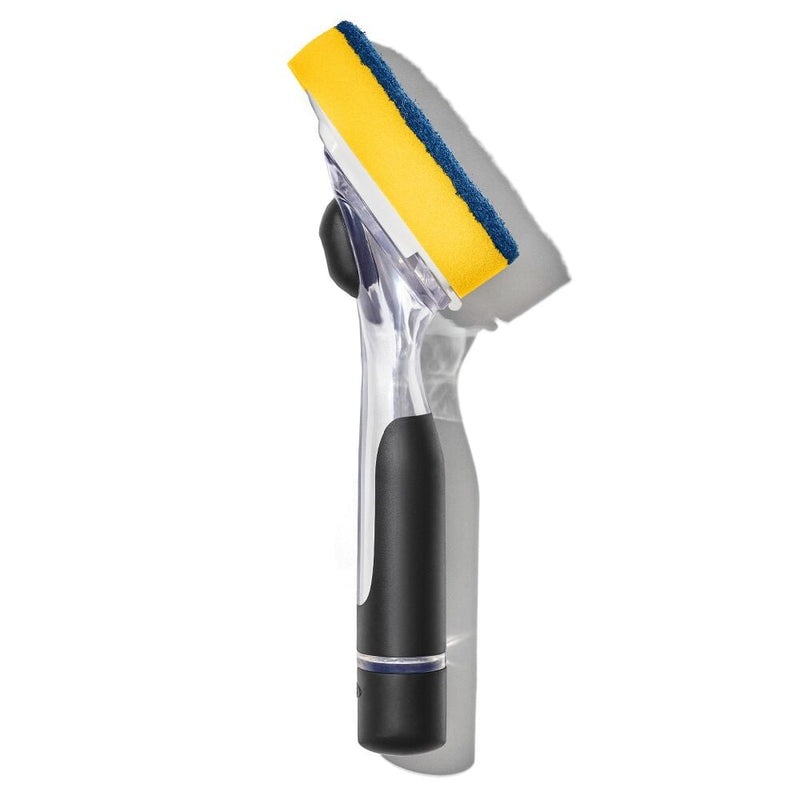 Soap Dispensing Dish Scrub F9